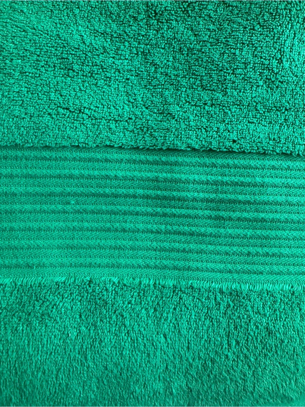 KATE SPADE NY KELLY GREEN BRIGHT PLUSH BATH TOWELS SET 4